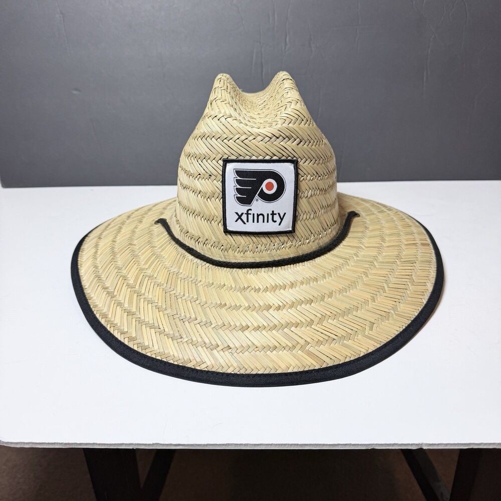 Philadelphia Flyers Straw Hat 2025 Xfinity Community Caravan Giveaway Size S/M